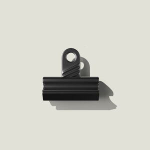 Black Paper Clip